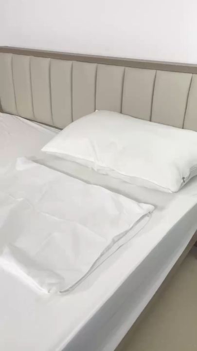 Waterproof Pillow Protector 2 Packs Hotel Home Bed Pillowcase 50x70cm ...