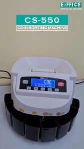 Effice Depot - CS-550 Coin Sorting Machine / Coin Counting Machine / Coin Sorter
