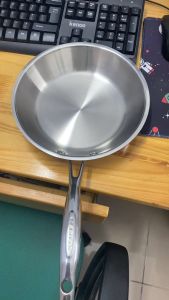 Chảo inox 20cm Scanpan STS thiết kế đáy 3 lớp liền mạch giữ nhiệt tốt tay cầm chống nóng thích hợp cho mọi loại bếp - 75002003