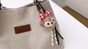 [BISA COD] 3050 Free Gantungan Boneka Tas Tote Bag Wanita Fashion Tas Bucket Terkiniian