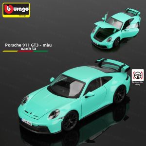 Bburago | Mô Hình Xe Thể Thao Porsche 911 Bằng Hợp Kim 1/24