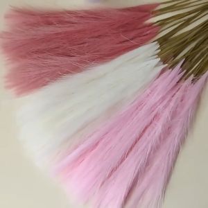 Artificial Pampas Grass Bouquet Holiday Wedding Party Home Decoration Plant Simulation DIY Fake Flower Reed
