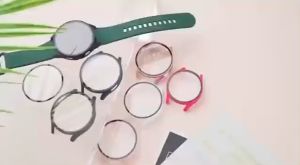 Tempered Glass Case For Samsung Galaxy Watch 7/6/5 44mm 40mm Hard PC Screen Protector Galaxy Watch Ultra 47mm Protective Bumper Case Accessories