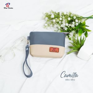CAMILLA Pouch koin Wanita Terbaru bahan chocoly waterproof  BY BIRU TSABITA