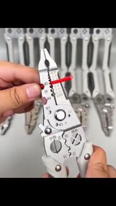 21-in-1 Tang Dekrustasi Kabel & Pengupas Kawat Multifungsi