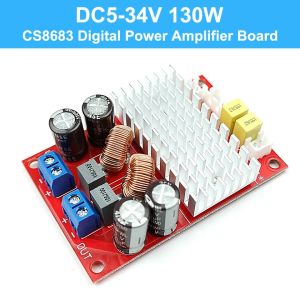 CS8683 board poweramplifier digital mono 130W single power