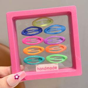 Non-Damaging Colored Hair Clips For Children