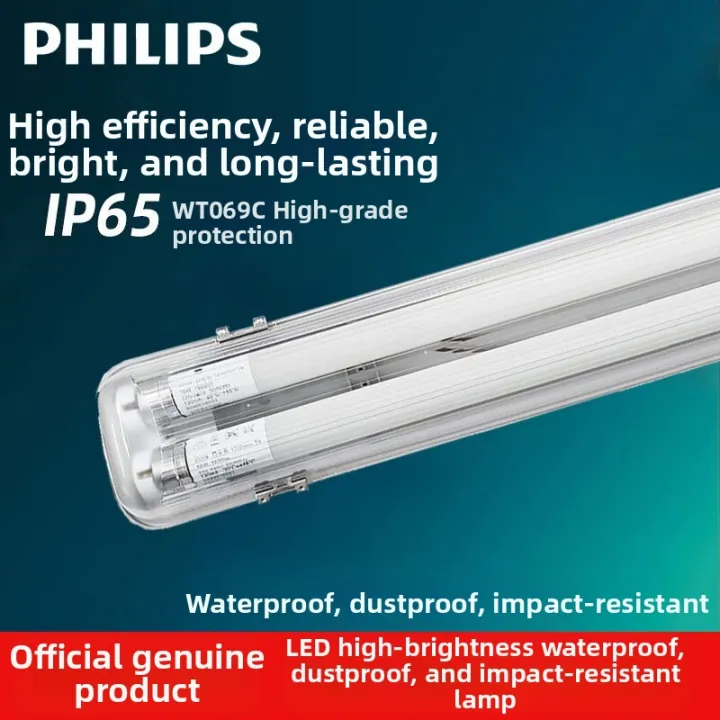 Philips | Moisture Proof Waterproof Dustproof Indoor LED Tube Light ...
