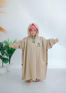 Jas hujan anak Ponco dan celana bahan premium