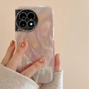 OnePlus Ace3V Phone Case Silicone Speed Competition Edition Full Cover Star Gradient Design Anti-Fall Protection for OnePlus 1+13