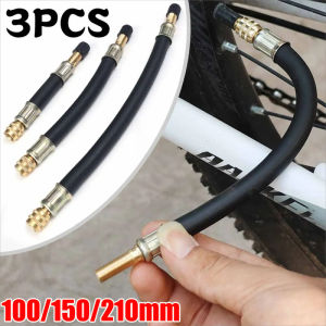 3PCS Car Valve Inflation Extension Tube Motorcycle Bicycle Wheel Tyre Valve Air Pump Adapter Tire Inflation Deflation Repair Tools