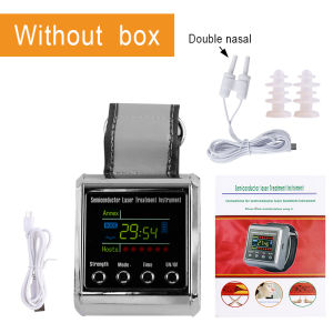 650nm Diabetic Watch Low Frequency Hypertension Cholesterol Treatment Diode Cold LLLT Watch Red Light Irradiator