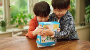 GM Kids (3 - 8 ขวบ) บอร์ดเกมเด็ก นับเลข บวกเลข Peter Rabbit Catch and Count Orchard Toys OR0245