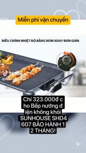 Bếp nướng điện không khói SH 4607 Hàng chính Hãngbao Lỗi 1 đổi 1
