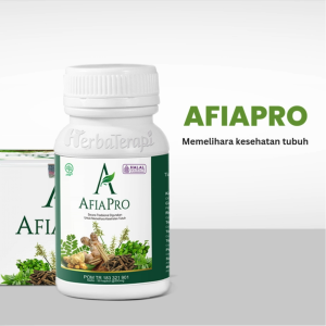 AFIAPRO obat herbal bantu atasi diabetes asam urat kolesterol tinggi
