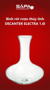Bình Rót Rượu Thủy Tinh Electra Bormioli Rocco - 16 Lít
