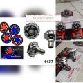 cuci gudang Lampu stop rem belakang projie rainbow spiral bulat kotak universal beat aerox pcx. 