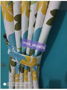 tirai gorden goreden pintu gorden jendela  gorden ruang tamu 1set / gorden minimalis  bahan tebal
