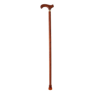 MOQILIN | Elderly Wooden Cane Anti-slip