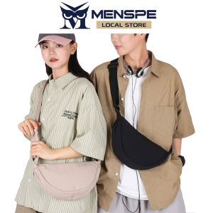 MENSPE กระเป๋าคาดลำตัวสะพายไหล่กระเป๋ากระเป๋าสะพายกระเป๋าทรงเกี๊ยวกระเป๋าแฟชั่นกระเป๋าน้ำหนักเบาทุกเพศกระเป๋าคาดลำตัวใต้วงแขนกระเป๋าหิ้วสำหรับผู้ชายผู้หญิงกระเป๋ากระเป๋าเดินทางกระเป๋า