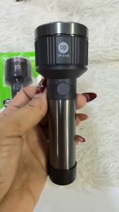 ไฟฉาย LED Flashlight DP-9186 ใช้งานได้ 2-4 ชั่วโมง สว่างมากแบบชาร์จแบต ไฟฉายแรงสูง