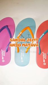 Sendal Jepit Ando Wanita Sandal Jepit Mayava Wanita Dewasa Aneka Warna Anti Slip