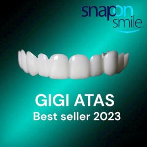 Snap On Smile gigi palsu instan atas bawah 100% Original