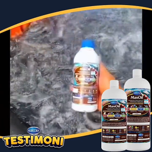 MaxOil Vitamin Ikan & Perangsang Ikan untuk Nafsu Makan dan Pembentukan Daging Cocok untuk berbagai ikan seperti Gurame Lele