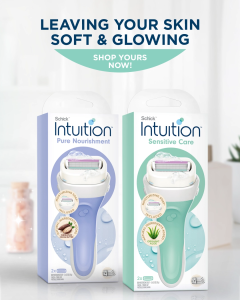 Schick Intuition Pure Nourishment Kit for Women | Razor Kit 2 Sets