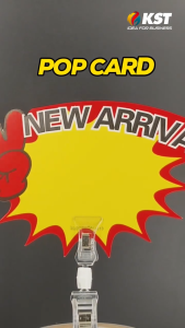 (READY STOCK) 4 Size Pop Card (10PCS) / Paper Colourful Marketing Discount / Offer Jualan Card Tag Label / Advertising Sign Price Offer