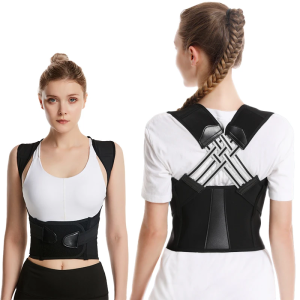 FOCANO Back Brace Posture Corrector for Women and Men Back Lumbar Support Shoulder Posture Support for Improve Posture Provide and Back Pain Relief