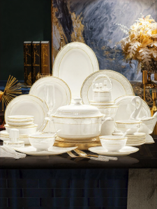 YICHEN | Luxurious Porcelain Tableware Set