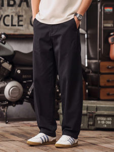 Casual American Style Straight Slouchy Comfortable Wide Leg Mens Pants