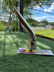 🚜 ปลายสวมท่อเดิม เลสทั้งใบ รถไถเดินตาม รุ่น ZT 120ไม่ต้องเชื่อม🚜