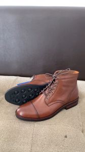 Sepatu Boots Cap Toe Service Koku Footwear Andy Brown Coklat