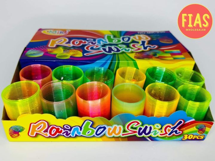 30 Pieces Rainbow Swish Spring Candies | Lazada PH