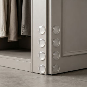 Silicone Mute Anti-Shock Protection Porte Pad Self-Adhesive Door Home Decoration Wall Protection Door Stopper Handle