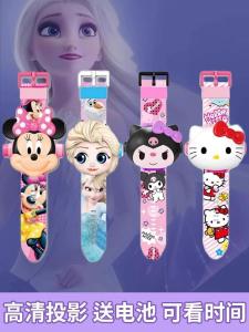 Đồng Hồ Chiếu Ảnh Công Chúa Elsa Cho Trẻ Em Đồ Chơi Hoạt Hình Cho Bé Gái Quà Tặng Sinh Nhật Cho Bé Gái 3 Tuổi Đồng Hồ Thông Minh