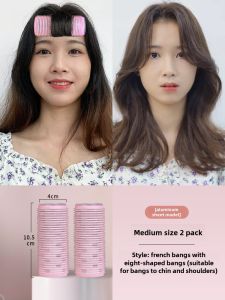 Air Fringe Curls Large Size Curling Bangs Hair-Styling Handy Gadget Barrettes Female Forehead High Skull Top Hair Fluffy Clip