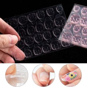 Double Sided Nail Glue Stickers Jelly Gel Glue False Nail Nails Bck Glue Sticker Nails Accessories And Tools Reusable