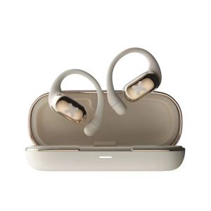 Dmooster D55 Pro ows Mở Không Trong Tai nghe bluetooth Thực Không Dây Kép Xử Lý thể thao không dây Chạy Chuyên Nghiệp Tai Treo Tên Thay Đổi Màn hình hiển thị kỹ thuật số micro kép ENC Cuộc Gọi giảm tiếng ồn Hỗ Trợ