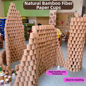 CHUNSHU | Colorful Disposable Paper Cups for Crafts