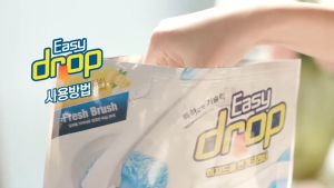 Easy Drop แปรงขัดห้องน้ำแบบมีน้ำยา ย่อยสลายได้เอง 2 in 1 สำหรับทุกพื้นผิว