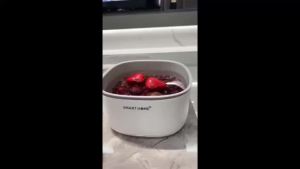 洗水果神器电动家用声波洗菜机智能震动蔬菜机全自动大容量洗果蔬