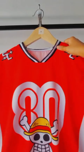 Jersey Streetwear AGUSTUSAN EDISI ONE PIECE Milano Premium free nama dan nomor