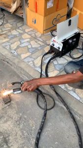 ตู้เชื่อมมิกซ์ 2 ระบบ [ Golden  AP ] MIG  MMA 500 พิเศษสายเชื่อมMIG 4 เมตร (รุ่นใหม่มีหน้าจอ) ตู้เชื่อมไฟฟ้า MIG จัดส่งไว 1 วัน