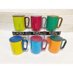 Mug Gelas Cangkir Tahan Panas Botol 220 ML Kopi Teh Stainless Steel