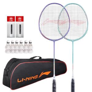 Li-Ning | Thunder Design Carbon Fiber Badminton Rackets Set