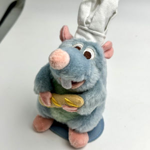 KAYOU | Anime 15Cm Ratatouilles Chef Remy Magnetic Plush Toy Room Decora Doll Shoulder Plush Doll Decoration Headband Toy Birthday Gifts