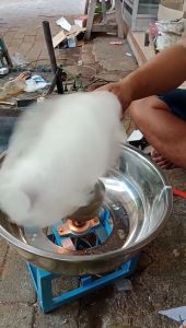 Mesin harum manis arus aki lengkap siap pakai // mesin gulali arus aki dc